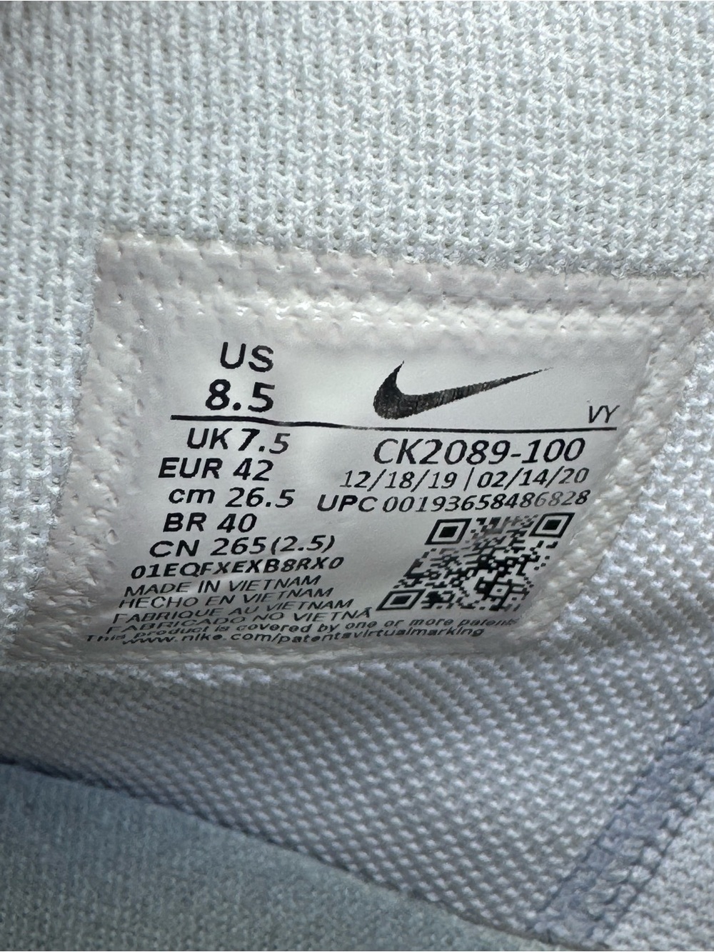 Nike KD Trey 5 VIII EP CK2089-100 Mens White-Royal Tint Basketball Sneakers 8.5 - Picture 6 of 10